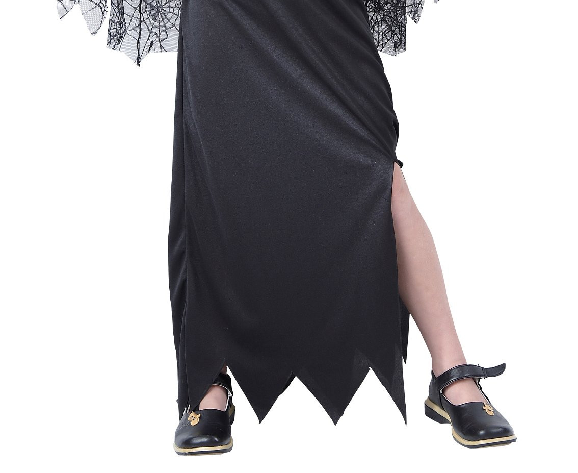 Role play-set for kids Black Widow (dress, collar, belt), size 110/120 cm